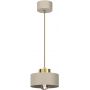 Luminex Marti 9930 lampa wisząca 1x15 W beżowa zdj.1