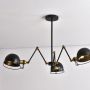 Lumina Deco Valmonti LDPD0153 lampa podsufitowa 3x40 W czarny zdj.3