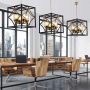 Lumina Deco Quadrato LDP12234BKMD lampa wisząca zdj.3