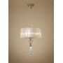 Mantra Tiffany 3878 lampa wisząca 4x20 W brązowy zdj.1