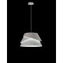 Mantra Alboran 5861 lampa wisząca 1x40 W biały zdj.1