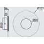 Mantra Venus 8011 kinkiet 1x9 W czarny zdj.2