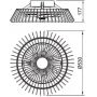 Mantra Himalaya 8196 lampa podsufitowa 1x70 W biała zdj.2