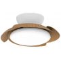 Mantra Aloha 8234 lampa podsufitowa 1x45 W biała-drewno zdj.1