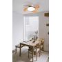 Mantra Aloha 8234 lampa podsufitowa 1x45 W biała-drewno zdj.5
