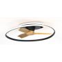 Mantra Ocean 8236 lampa podsufitowa 1x60 W czarna-drewno zdj.1
