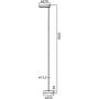 Mantra Nassau 8511 lampa stojąca 1x30 W czarna zdj.2