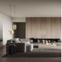 Mantra Kriss 8526 lampa wisząca 1x12 W złota-brązowa zdj.3
