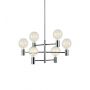 Markslöjd Capital 106419 lampa wisząca 6x60 W chrom zdj.2