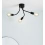 Markslöjd Medusa 107930 lampa podsufitowa 3x20 W czarna zdj.2