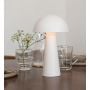 Markslöjd Fungi 108656 lampa stołowa 1x1.5 W biała zdj.4