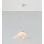 Markslöjd Plisado 108711 lampa wisząca 1x40 W biała zdj.2