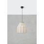 Markslöjd Aiko 108956 lampa wisząca 1x60 W czarna-beżowa zdj.4