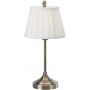 Markslöjd Oxford 108973 lampa stołowa 1x40 W biała-mosiądz zdj.1