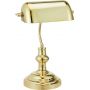 Markslöjd Bankers 108977 lampa stołowa 1x40 W mosiądz zdj.1
