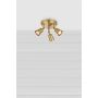Markslöjd Tiny 108980 lampa podsufitowa 3x7 W mosiądz zdj.3
