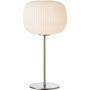 Markslöjd Sober 109007 lampa stołowa 1x40 W biała-nikiel zdj.1