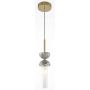 Maytoni Kyoto MOD178PL01GR lampa wisząca 1x28 W szary/popielaty zdj.1