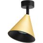 Milagro Cone ML1120 lampa podsufitowa 1x10 W czarna-złota zdj.1