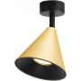 Milagro Cone ML1120 lampa podsufitowa 1x10 W czarna-złota zdj.4