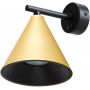 Milagro Cone ML1123 kinkiet 1x10 W czarny-złoty zdj.1