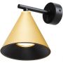 Milagro Cone ML1123 kinkiet 1x10 W czarny-złoty zdj.4