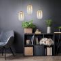 Milagro Vaso ML1405 lampa wisząca 1x4 W złota-bursztynowa zdj.4