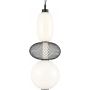 Milagro Arame ML1433 lampa wisząca 1x23 W biała-czarna zdj.3