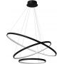 Milagro Hoop ML1543 lampa wisząca 1x93 W czarna zdj.1