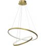 Milagro Hoop ML1546 lampa wisząca 1x51 W złota zdj.1