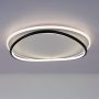 Milagro Halo ML1844 lampa podsufitowa 1x38 W biała-czarna zdj.3