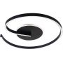 Milagro Lorenzo ML1848 lampa podsufitowa 1x22 W czarna zdj.1