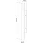 Milagro Wow ML2517 kinkiet 1x20 W czarny zdj.2