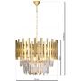 Milagro Aspen Gold ML5999  lampa wisząca 6x40 W złota zdj.2