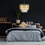 Milagro Aspen Gold ML5999  lampa wisząca 6x40 W złota zdj.3