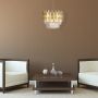 Milagro Aspen Gold ML5999  lampa wisząca 6x40 W złota zdj.4