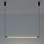 Moosee Ombre MSE010100241 lampa wisząca 1x14 W czarna zdj.4