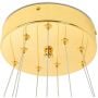 Moosee Liberty MSE010100176 lampa wisząca 1x62.6 W złota-kryształ zdj.11