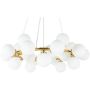 Moosee Cosmo MSE010100223 lampa wisząca x5 W biała-złota zdj.3