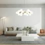 Moosee Cosmo MSE010100223 lampa wisząca x5 W biała-złota zdj.7