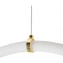 Moosee Lasso MSE1501100440 lampa wisząca 1x40 W biała-złota zdj.8