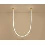 Moosee Lasso MSE1501100443 lampa wisząca 1x50 W biała-złota zdj.3