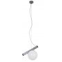 Moosee Balance MSE1501100489 lampa wisząca 1x W biała-grafitowa zdj.1