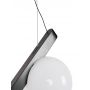 Moosee Balance MSE1501100489 lampa wisząca 1x W biała-grafitowa zdj.5