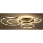 Moosee Rings MSE1501100504 lampa podsufitowa x80 W złota zdj.3