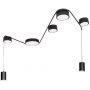 MaxLight Zumaia C0249 lampa podsufitowa 1x42 W czarna zdj.1