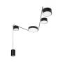 MaxLight Zumaia C0250 lampa wisząca 1x32 W czarna zdj.3