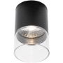 MaxLight Fusion C0275 lampa podsufitowa 1x7 W czarna zdj.1