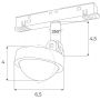 MaxLight Magnetic M0046N lampa do systemu linkowego 1x8 W biały zdj.2