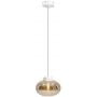 MaxLight Palloncini P0518 lampa wisząca 1x7 W biała-bursztynowa zdj.1